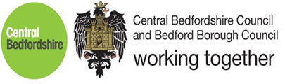 Bedfordshire working together logo